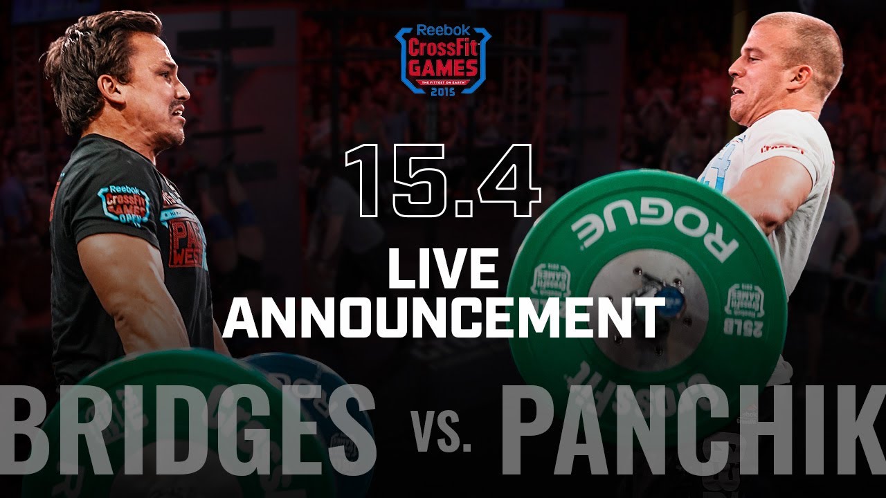 Josh Bridges vs. Scott Panchik — CrossFit Open Announcement 15.4