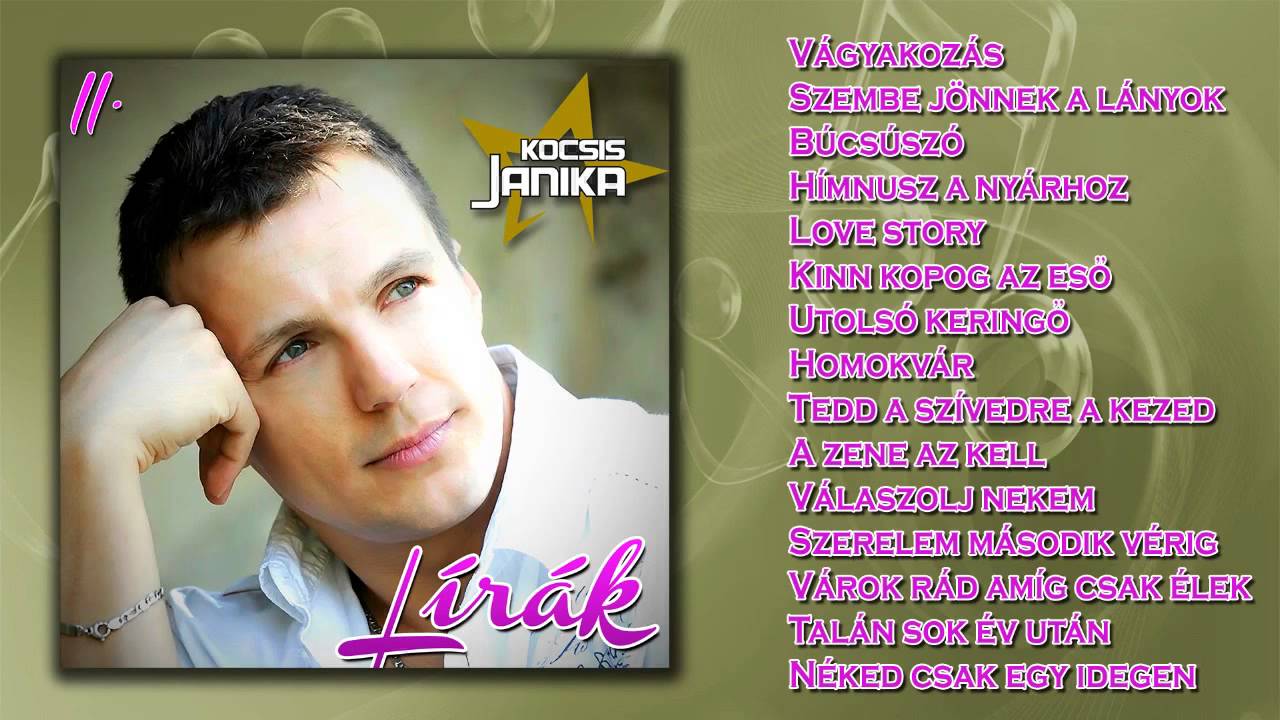 ✮ Kocsis Janika ~ L&iacute;r&aacute;k II. (teljes album) | Nagy Zeneklub |