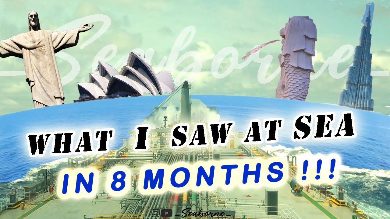 My First 8 months at sea in 4 mins|Tale of Cities and Whales