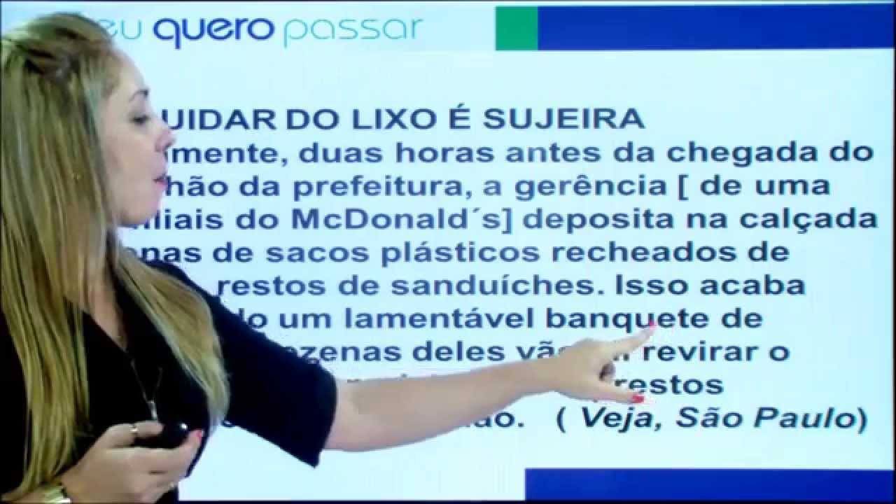 LEITURA E INTERPRETAÇÃO DE TEXTOS PARA CONCURSOS PÚBLICOS- AULA 4