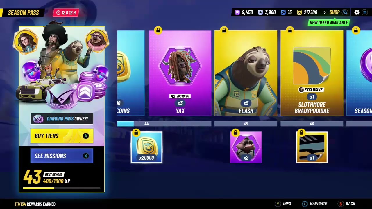 Disney Speedstorm-Zootopia seaon chapter 4