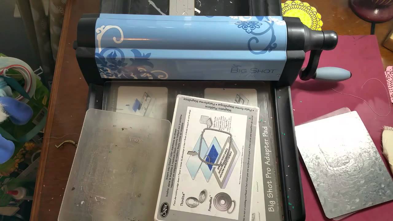 Two Super Tips using Sizzix magnetic platform with a TWIST!!!!!