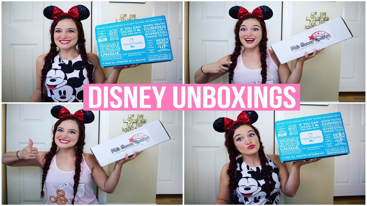 DISNEY UNBOXINGS | MICKEY MONTHLY + MAIN STREET CREATIONS