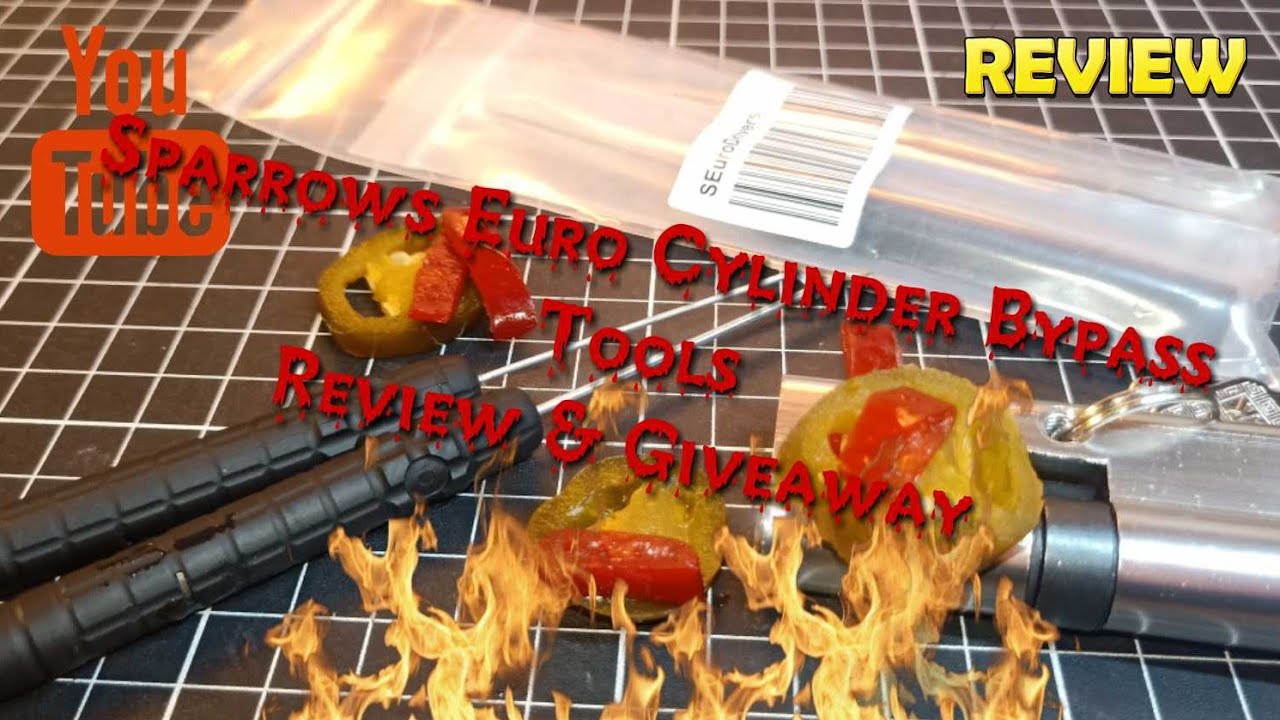 Обзор инструментов для перепуска цилиндров Sparrows Euro Cylinder. И розыгрыш призов (263)