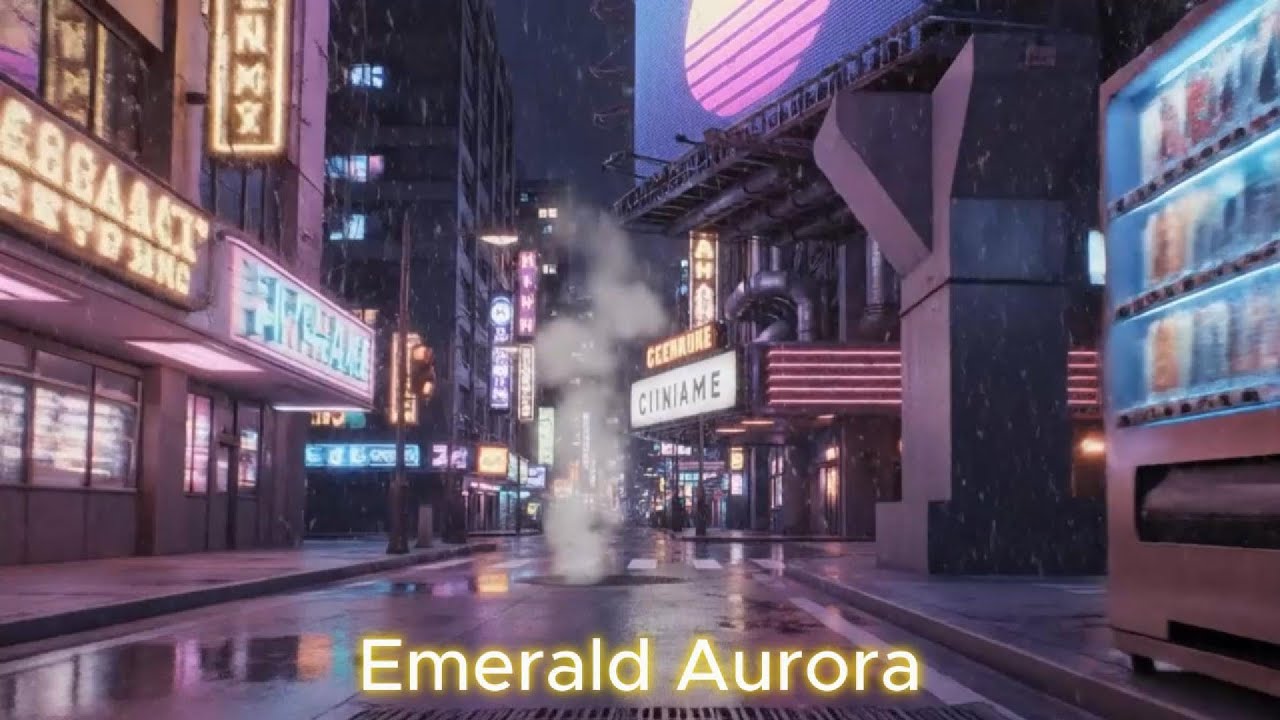 Emerald Aurora - Synth Music #music #synthwave #work #studying #workout #electronicmusic #retrowave