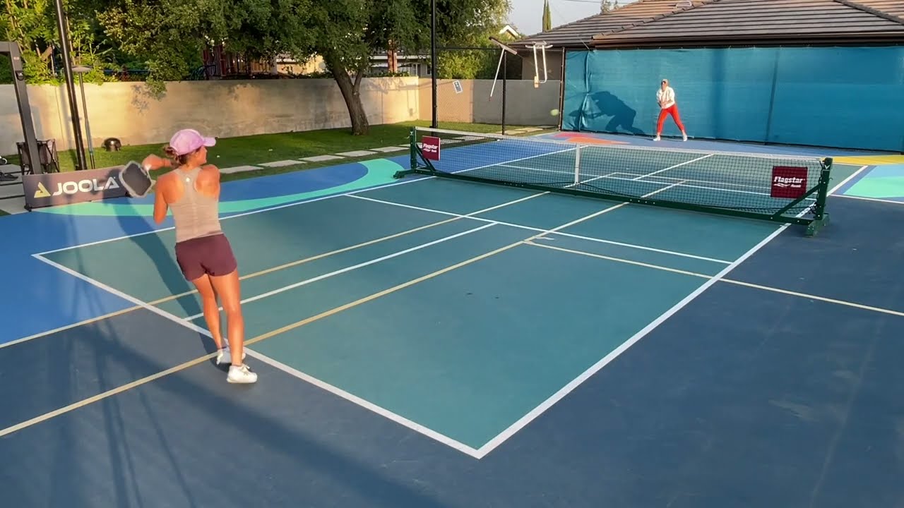 Lacy "Mach 10" Schneemann VS Kaitlyn Christian Pro Rec Singles Pickleball Piccadilly 5/27/23