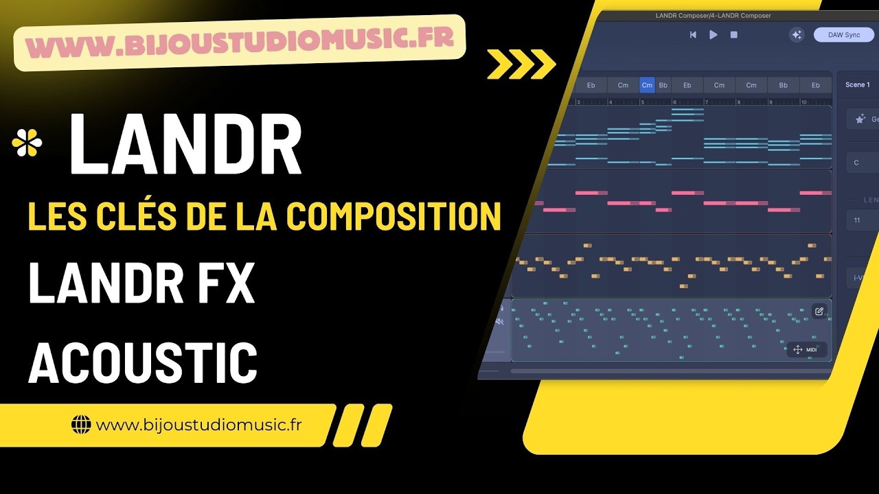 LANDR Gratuit Les clés de la composition LANDR Fx Acoustic