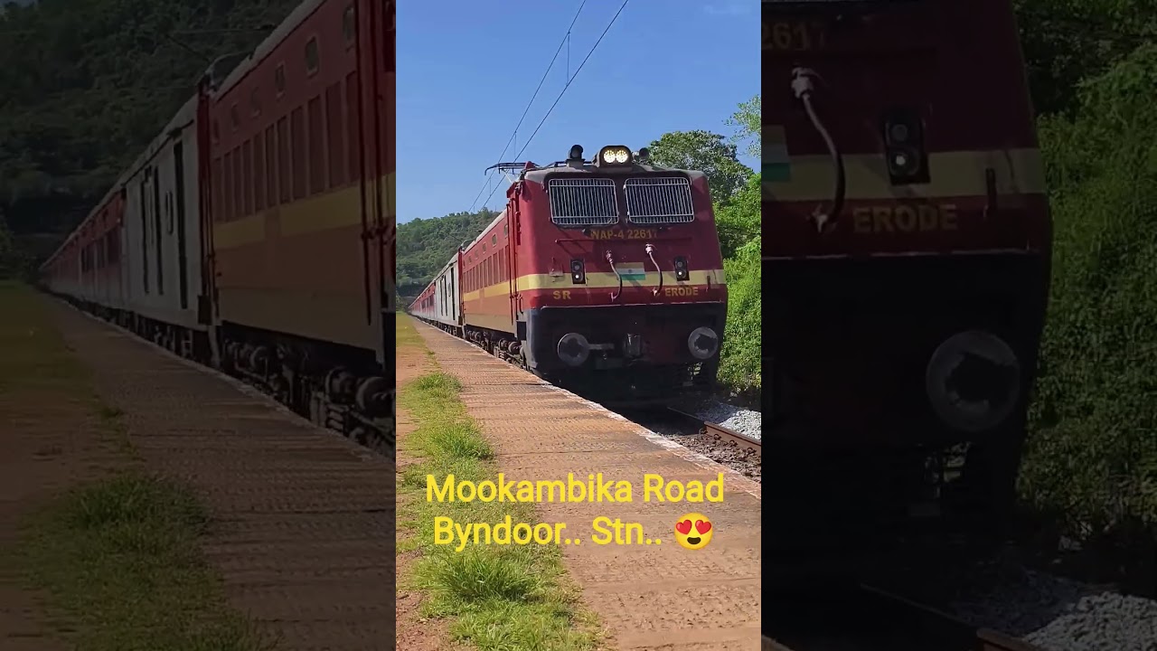 Arriving to Mookambika Road Stn 