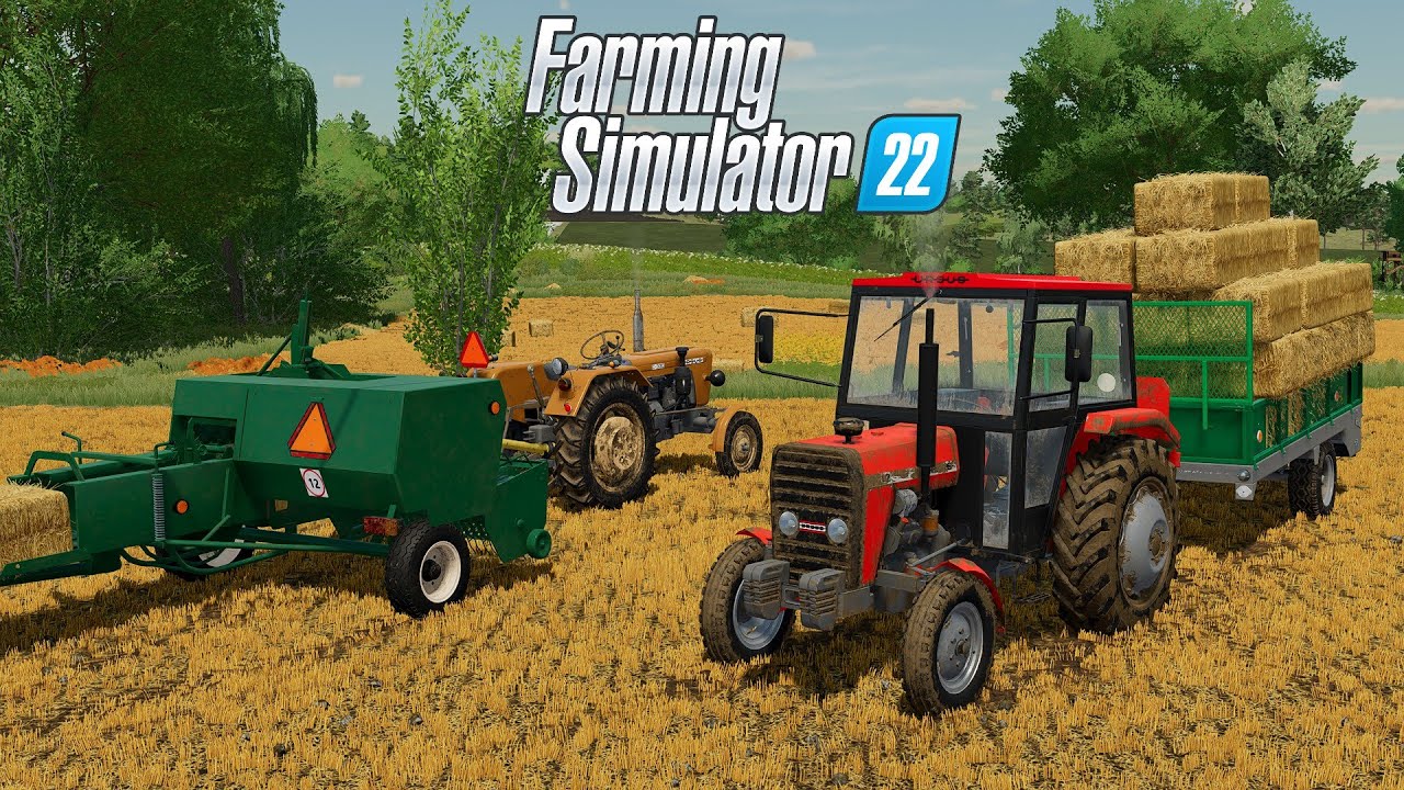 Prasowanie Słomy & Zbieranie Kostek 🍞 |DzikaDolina#3| 🔥 #fs22