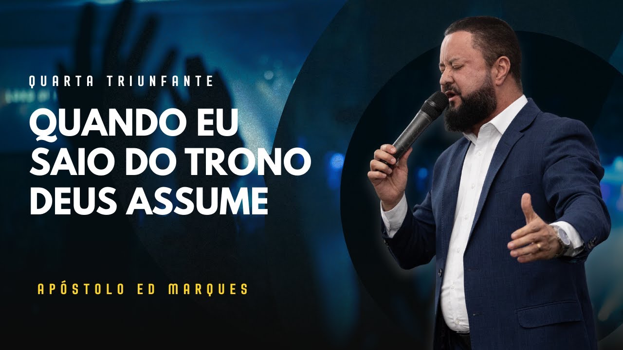 Quando Eu Saio do Trono, Deus Assume o Controle