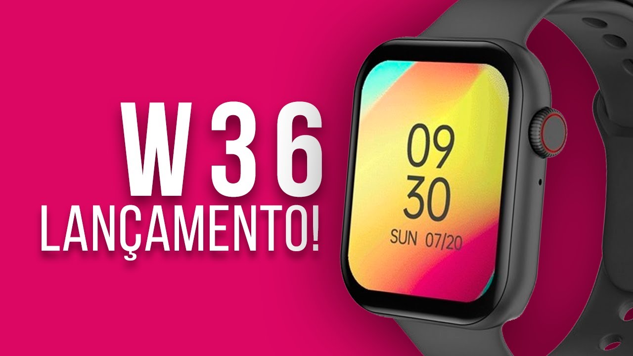 Lan&ccedil;amento Smartwatch IWO W36 - Sucessor do W26! Faz chamadas? J&aacute; vale a pena comprar? - W36 Brasil
