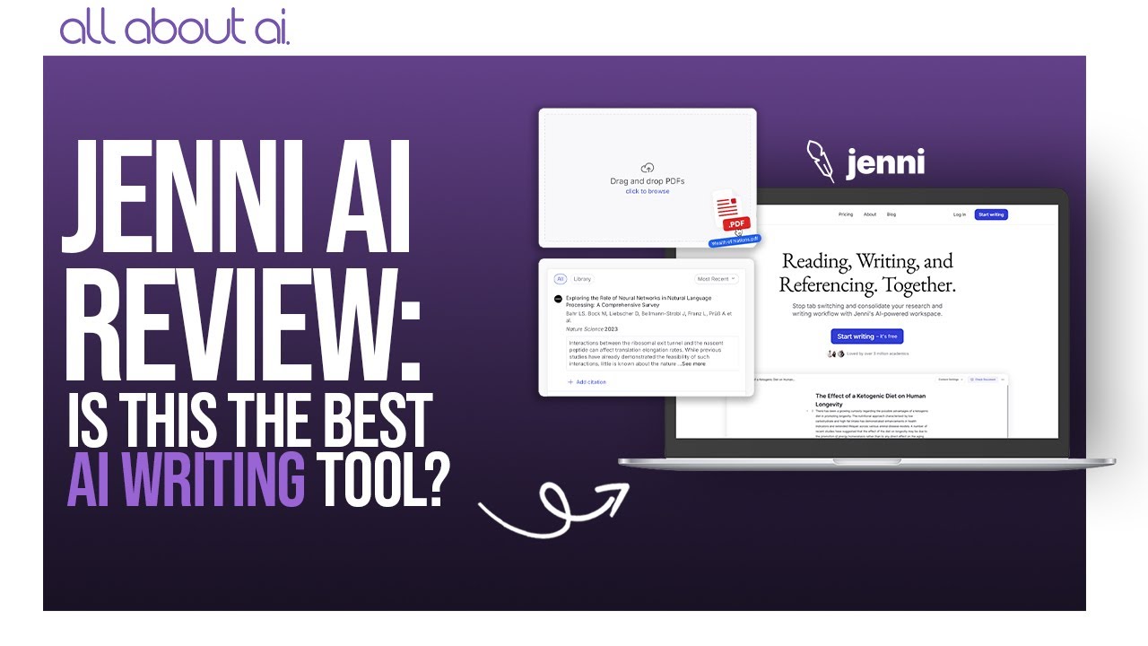 Обзор Jenni AI: лучший ли это инструмент для написания текстов на основе ИИ?