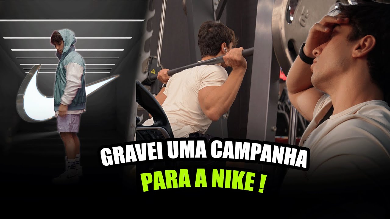 GRAVEI UMA CAMPANHA PARA A NIKE 🔴 VOU ME MUDAR DE CIDADE?