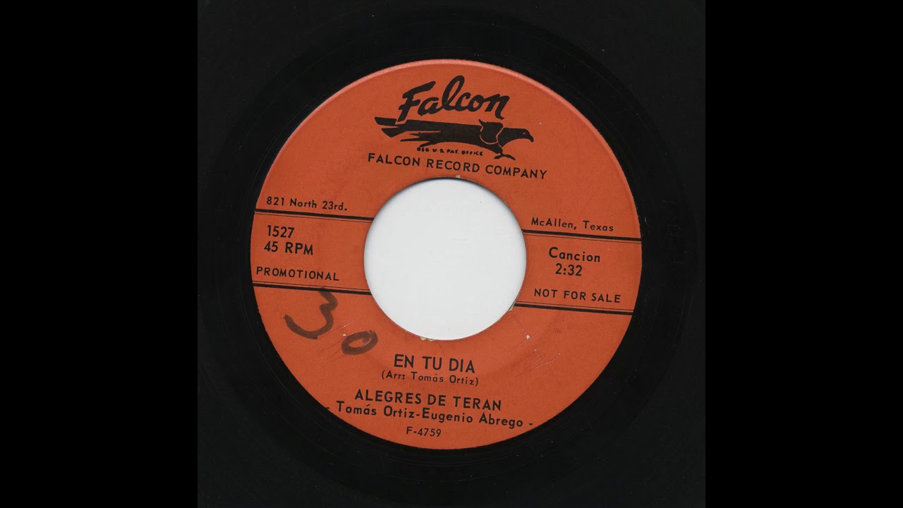 Los Alegres De Terán - En Tu Dia - Falcon 1527
