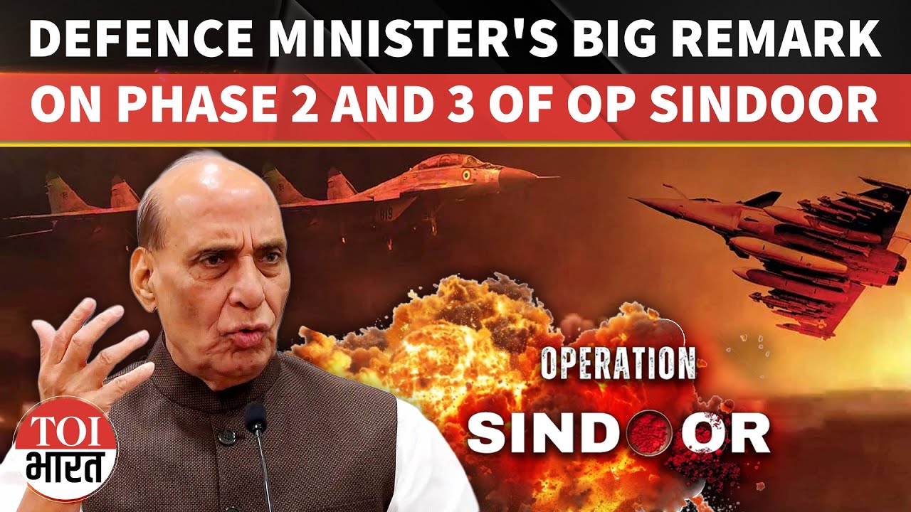 'Op Sindoor Part 2 Or Part 3...': Defence Minister Rajnath Singh's Warning To Pakistan From Morocco