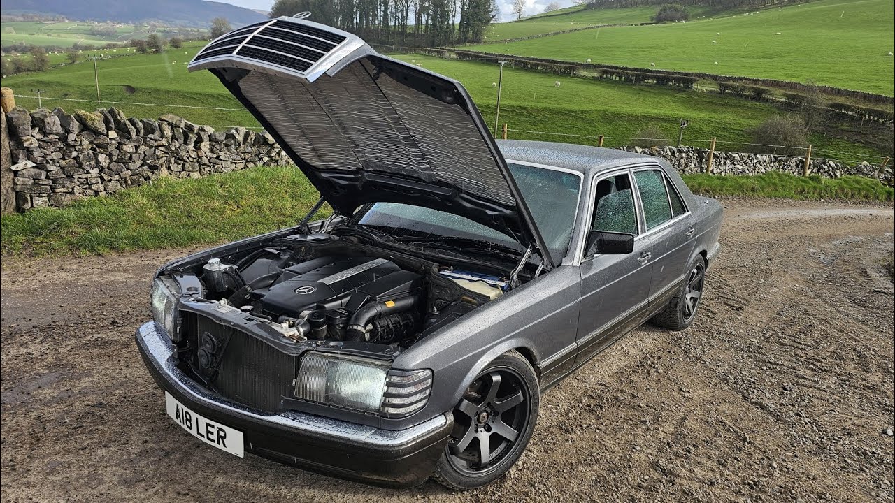 MERCEDES V8 MANUAL STREET BUILD!