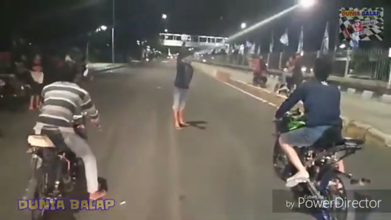 BALAP LIAR NINJA LAWAN KING MUSUH BEBUYUTAN PARA BENGKEL TERNAMA DI JAKARTA