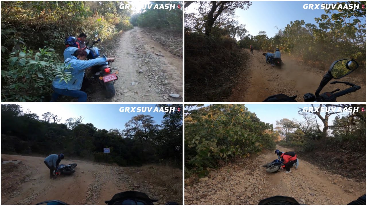 Accident kta haru ko🤣//Ride to Lamjung,Purankot(PurankotStupa)🇳🇵//mazzaa vo yr ramailo vo 🤙🖤🇳🇵