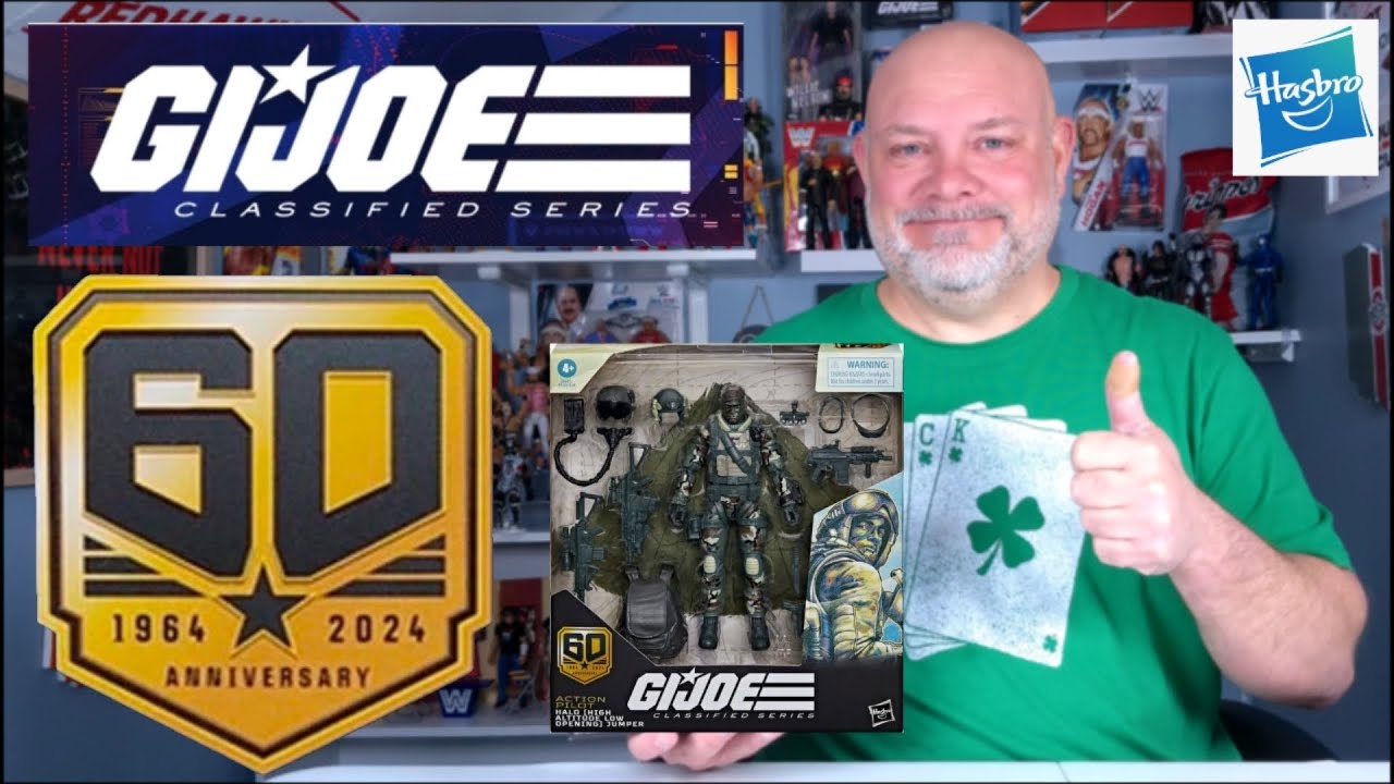 HALO jumper Hasbro's 60th anniversary GI Joe Classified series. 