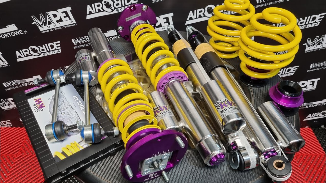 Gwint - Zawieszenie gwintowane KW Clubsport 2way - BMW E46 M3 - MAPET-TUNING Unboxing