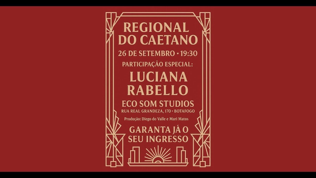 Regional do Caetano convida Luciana Rabello