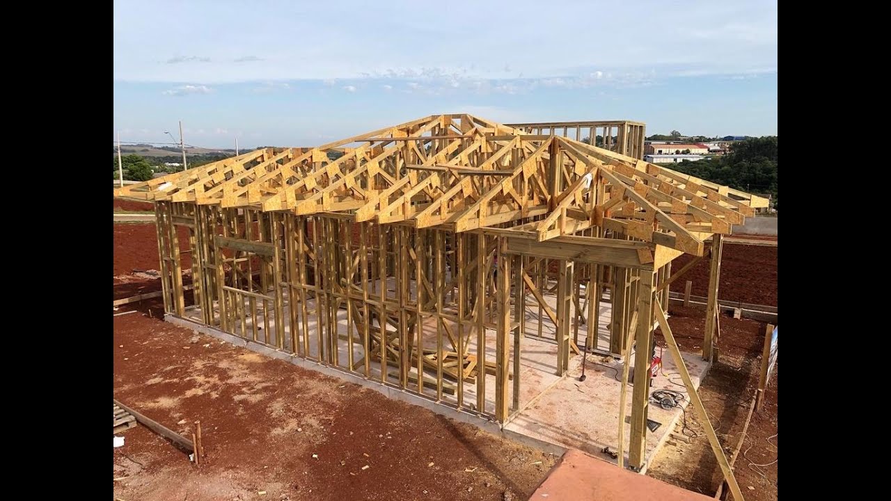 Wood Frame, casa em Ampére-PR # 001
