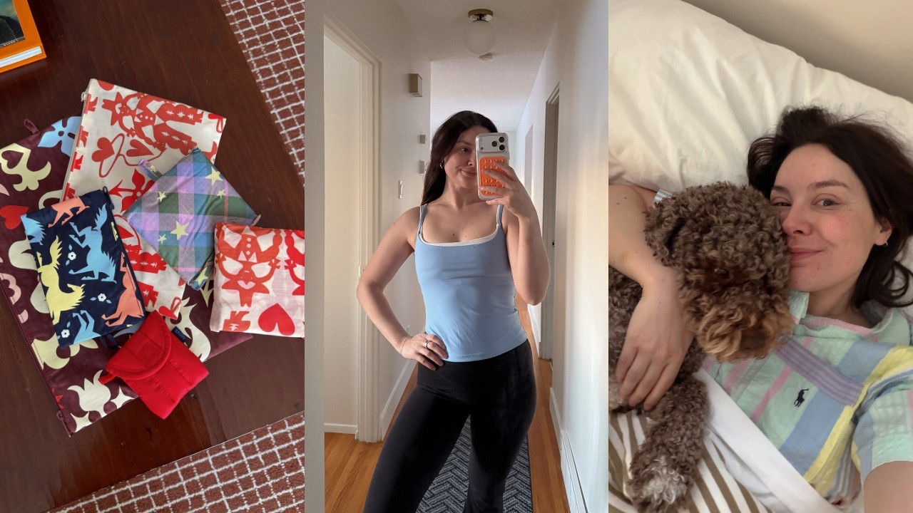 work week vlog: balancing my 9-5 and side hustle, baggu haul, supplements + fitness goals progress