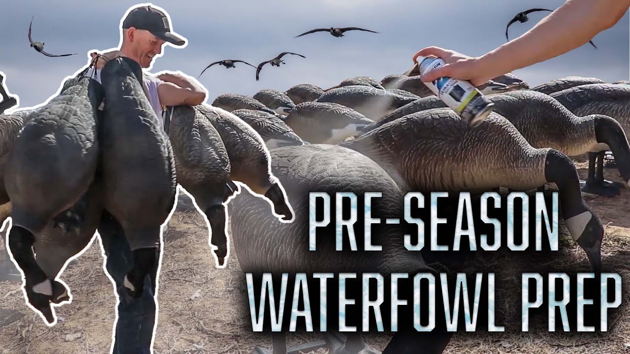 Waterfowl Pre-Season Prep | TRAILER DUMP : Layout Blinds, Decoys, Etc.
