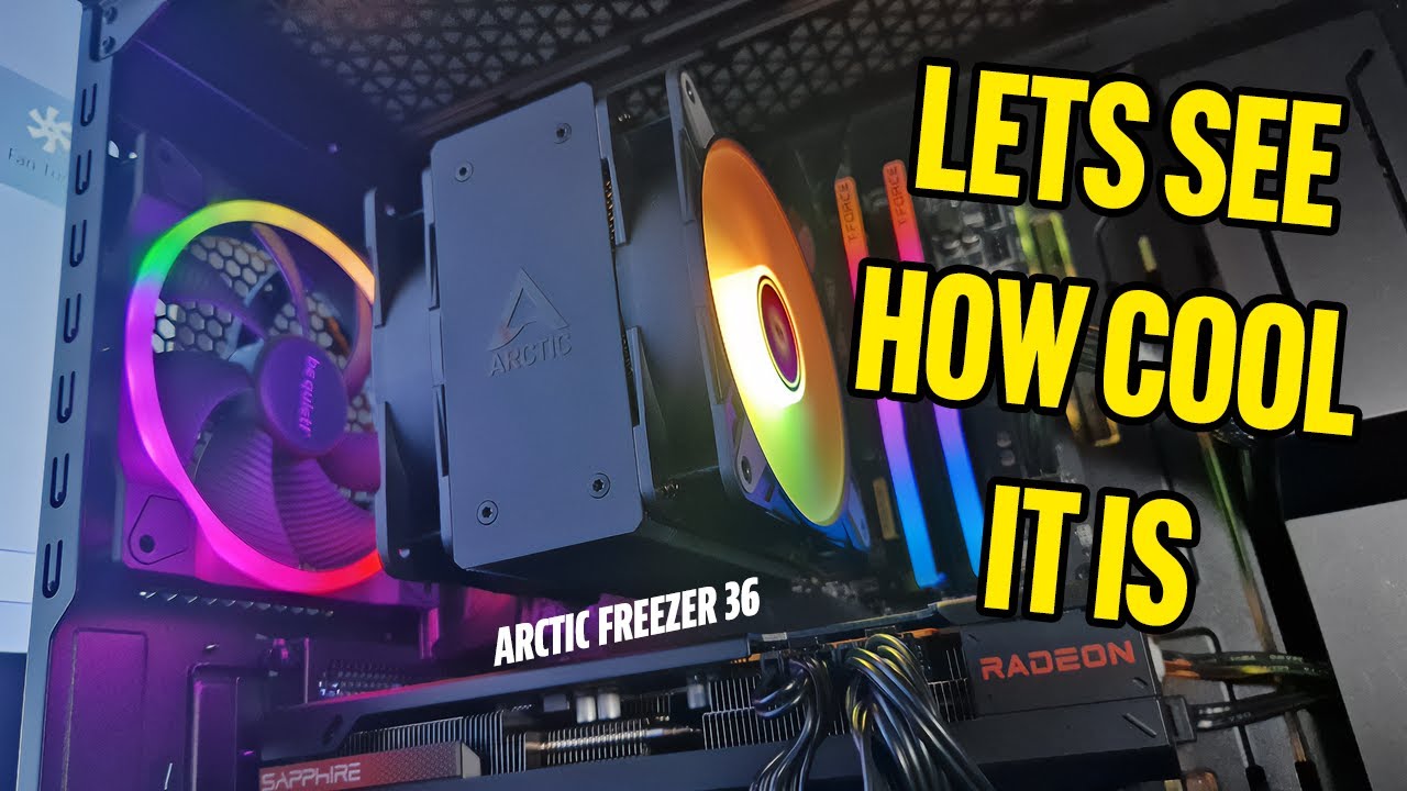 Обзор процессорного кулера Arctic Freezer 36 A-RGB Black