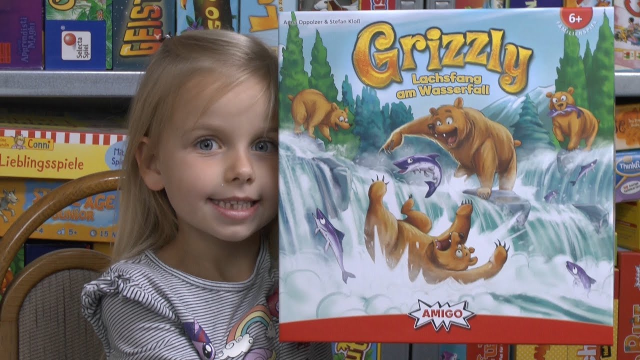 Grizzly - Lachsfang am Wasserfall (Amigo) - ab 6 Jahre - mit toller 3D Optik!