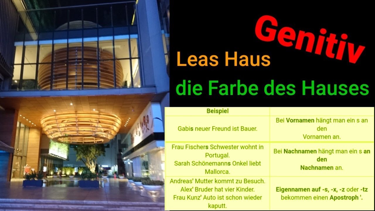 A1, A2, B1, B2, C1, Genitiv, des, der, dessen, deren, Relativsatz, Kasus, case, Génitif, Deutsch, 's