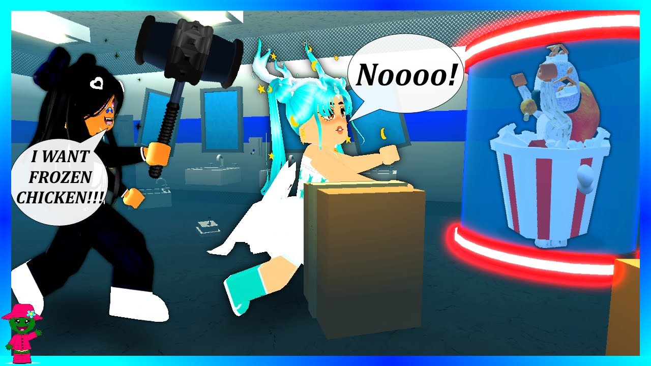 🍗This BEAST Wants FROZEN CHICKEN🍗(Roblox Flee The Facility)