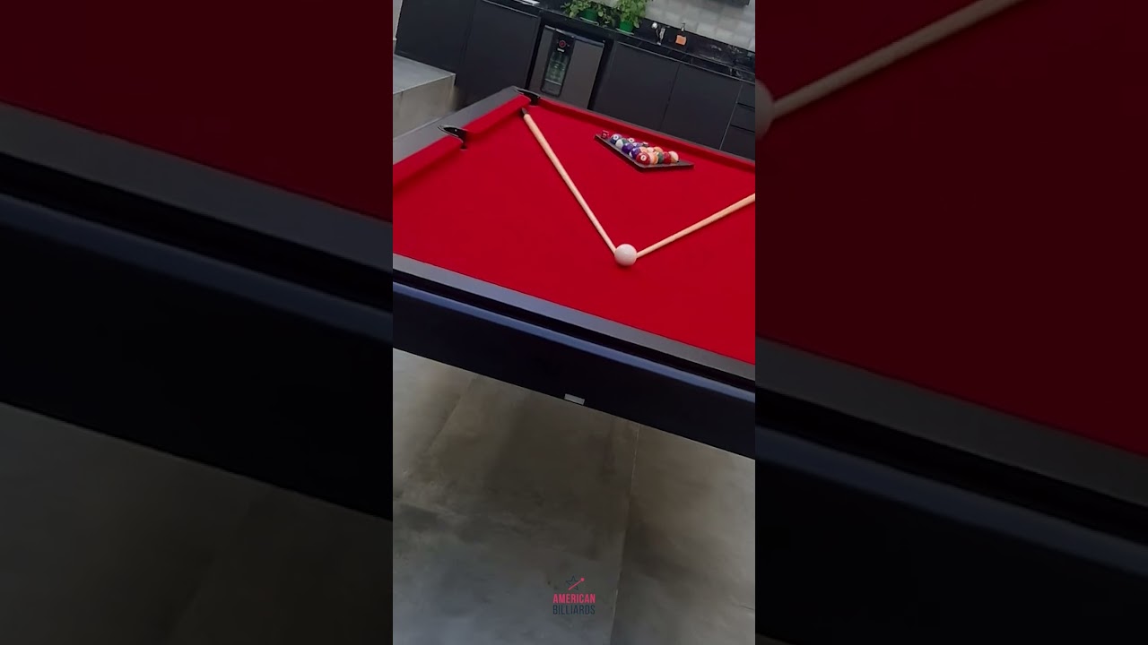 ✨ Ter uma mesa de sinuca e jantar da American Billiards &eacute; sin&ocirc;nimo de status, lazer e qualidade.