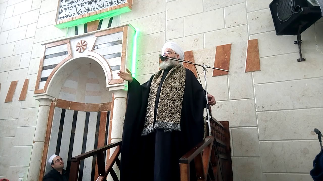 خطبة الجمعة (الطريق إلى الجنة) جامع الصالحين ب حلب