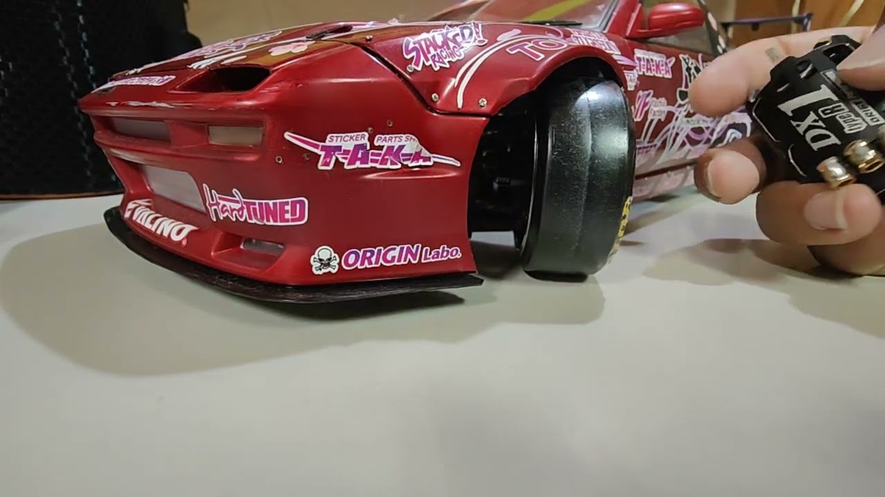 【モーター】ヨコモDX1タイプRとタイプTを比べてみた。#rcdc #rcdrift #ドリフト #モーター