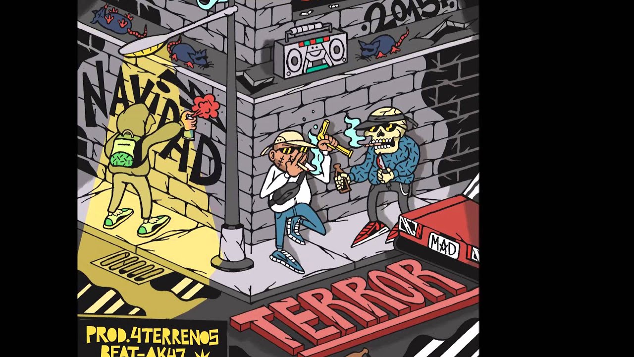 LA ZAGA - NAVIDAD TERROR - PROD. 4 TERRENOS - BEAT. AK-47-