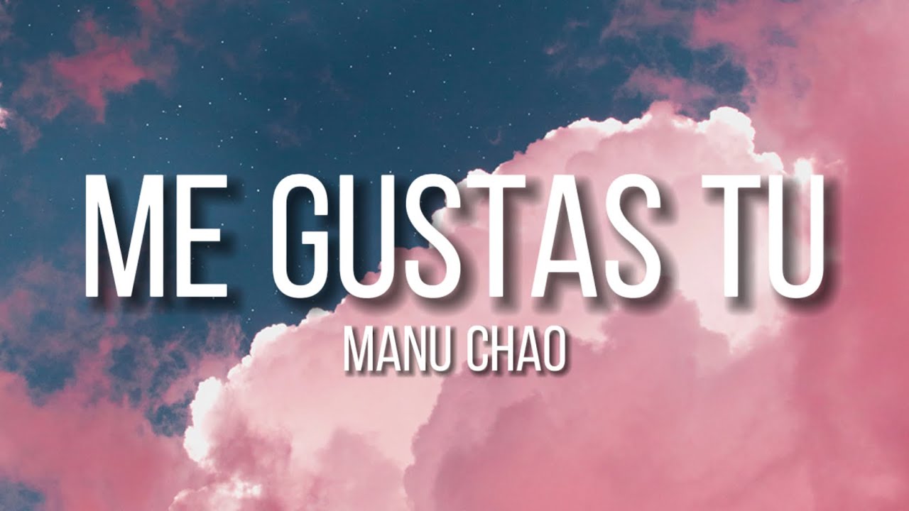 Manu Chao - Me Gustas Tu (Sped Up + Lyrics/Letra) | ‘i like airplanes, i like you’