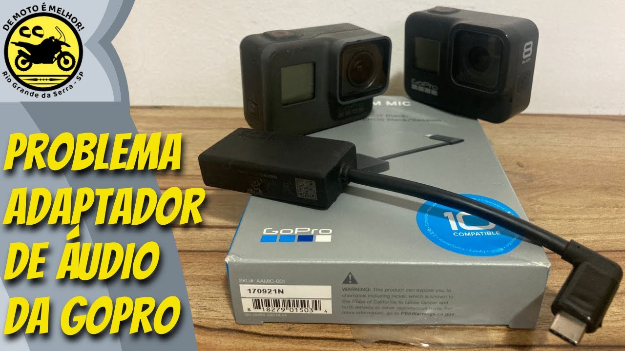 Adaptador Microfone GoPro  |  Problemas e Preços  |  DL650 V-Strom