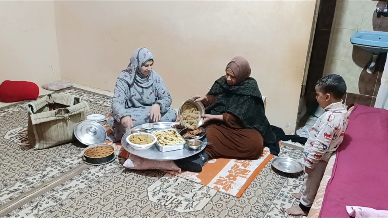 امي وحشتني قولت أجبر بخاطرها واروح أفطر معاها عملتها مفاجأة ووصلت آذان المغرب وعملت الحلو وخدته معا