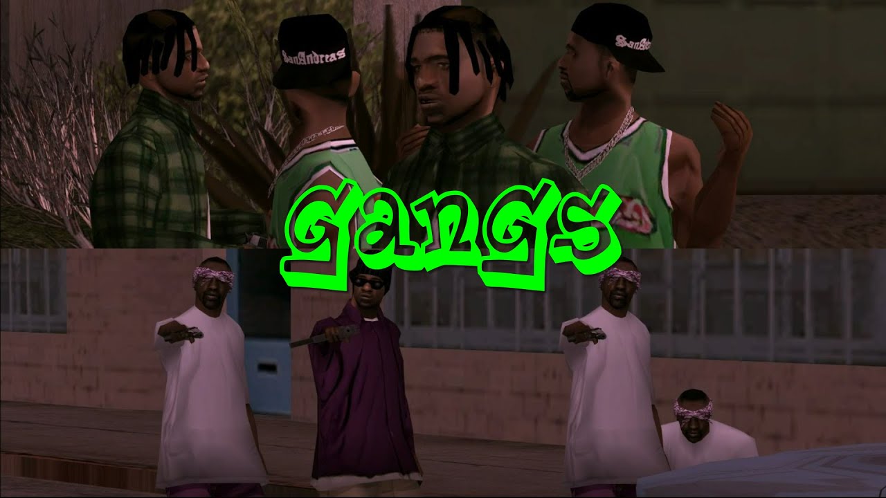 GTA San Andreas - Gang Members Quotes to CJ #2