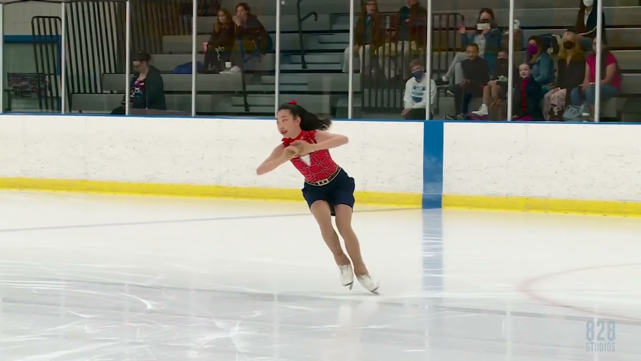 2022 Skate Detroit Evelyn Z Bronze Solo Pattern Dance Hickory Hoedown