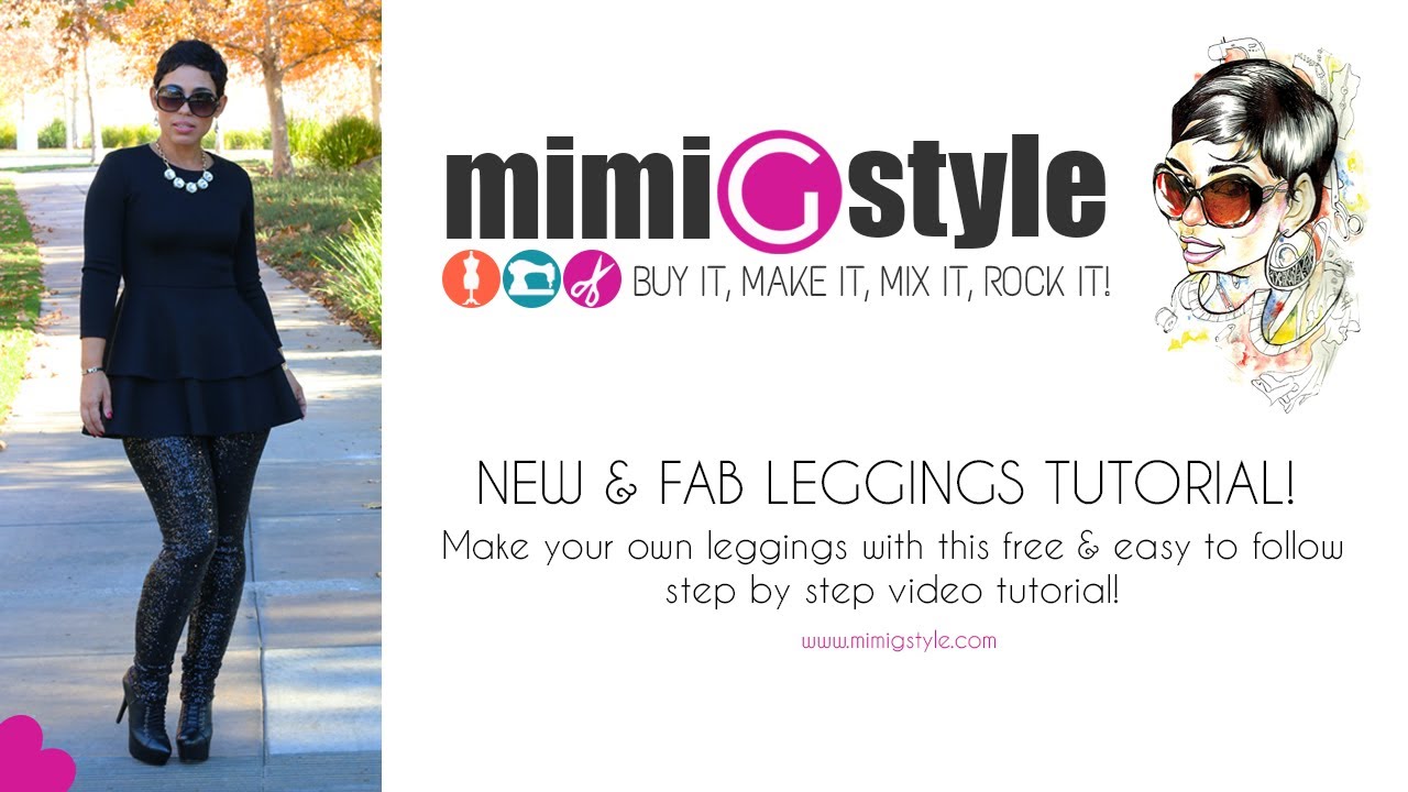 Mimi G DIY Leggings Tutorial!!