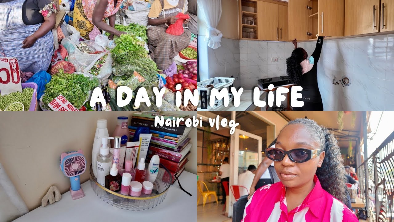 Living Alone in Nairobi | Cleaning + Deliveries + Bought Mint + Skincare 