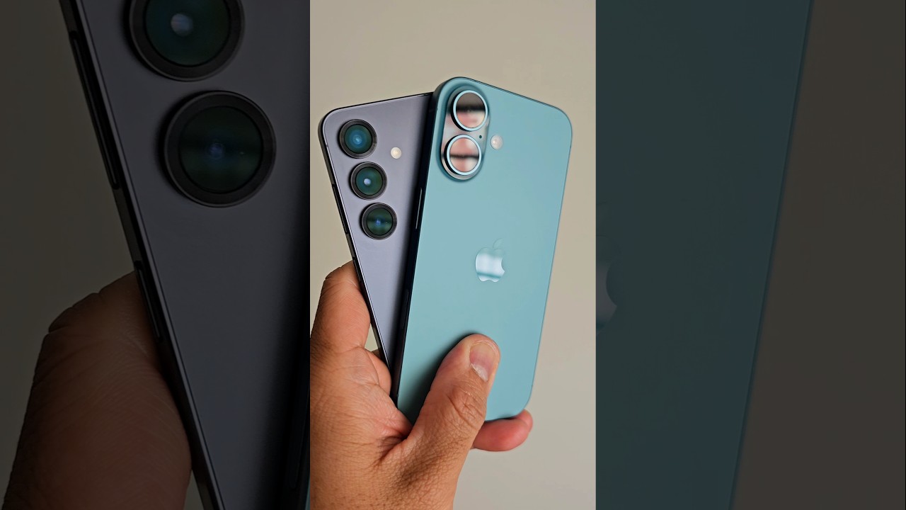 Galaxy S25 Plus vs iPhone 16 Plus camera! #galaxys25plus #iphone16plus