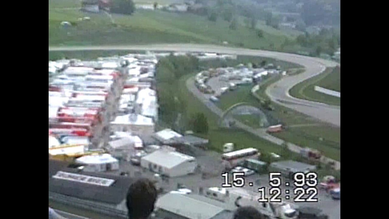 Salzburgring Motorrad WM 15.05.1993 mit viel Spaß am Ring.