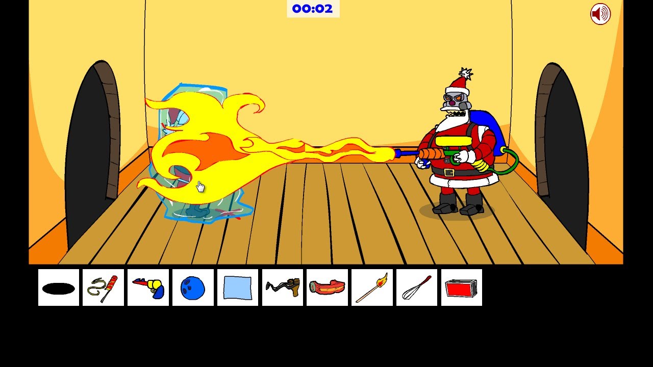 Santa Claus Saw Game - Solución