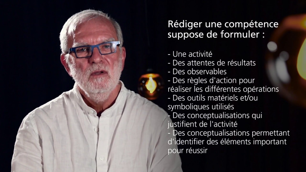 Rédiger une compétence par Jean-Claude Coulet
