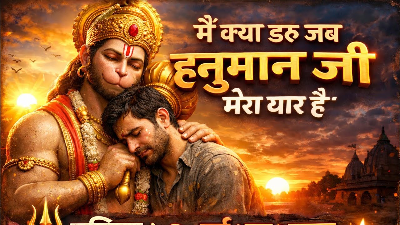 मैं क्या डरू जब हनुमान जी मेरा यार है |  Dard Bhara Bhajan | संकटमोचन का सहारा #viralvideos #2026 