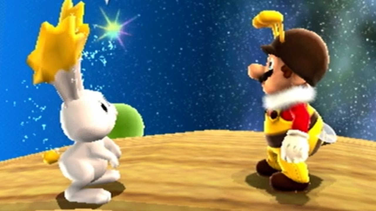 Super Mario Galaxy Walkthrough - Part 19 - Gold Leaf Galaxy