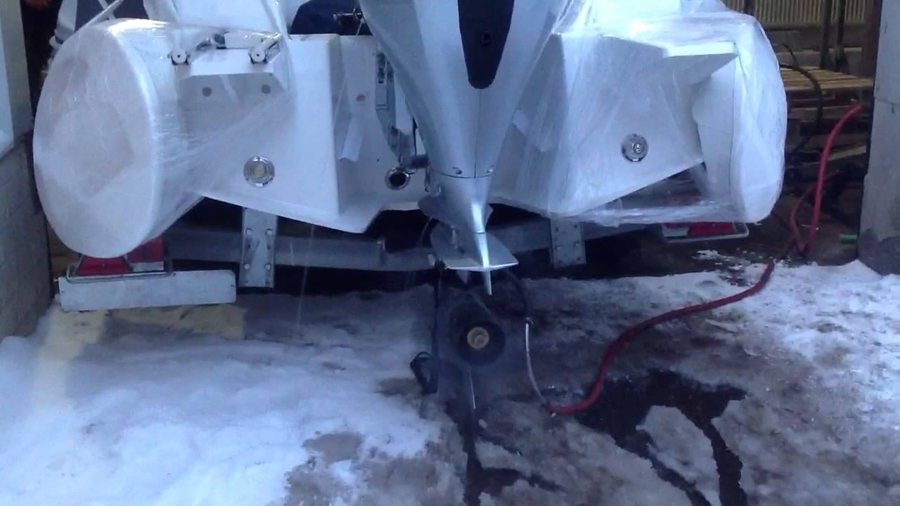 Запуск honda bf150